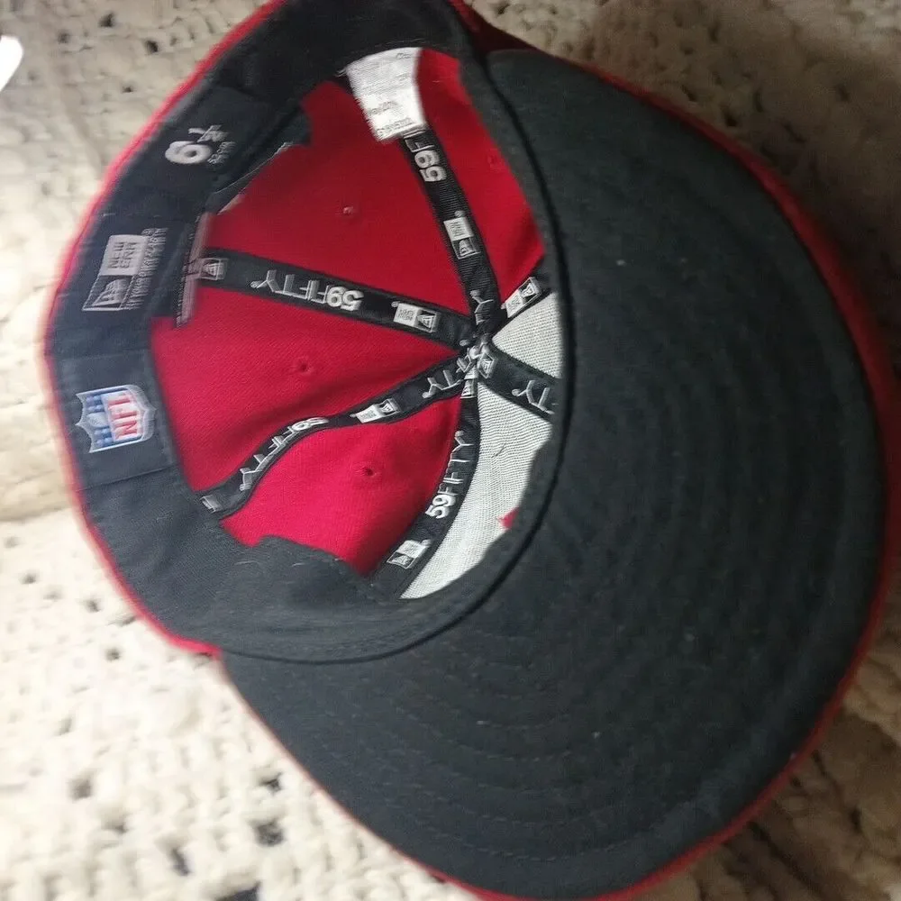 New Era 59fifty San Francisco 49ers‎ Hat Cap Youth Fitted Size 6 1/2 NFL 2014